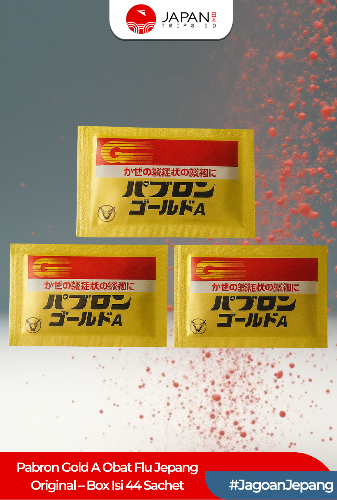 Pabron Gold A Obat Flu Jepang Original |  Obat Flu, Batuk & Pilek