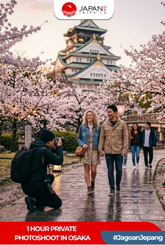 Private Photoshoot Experince 1 Hour | Tokyo / Osaka / Kyoto