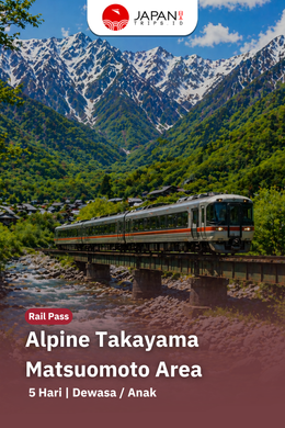Alpine Takayama Matsumoto Area Tourist Pass 5 Hari