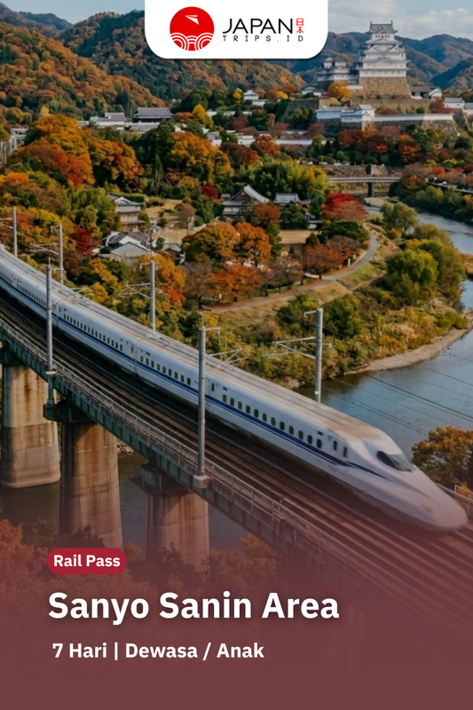 JR Sanyo-Sanin Area Pass 7 Days