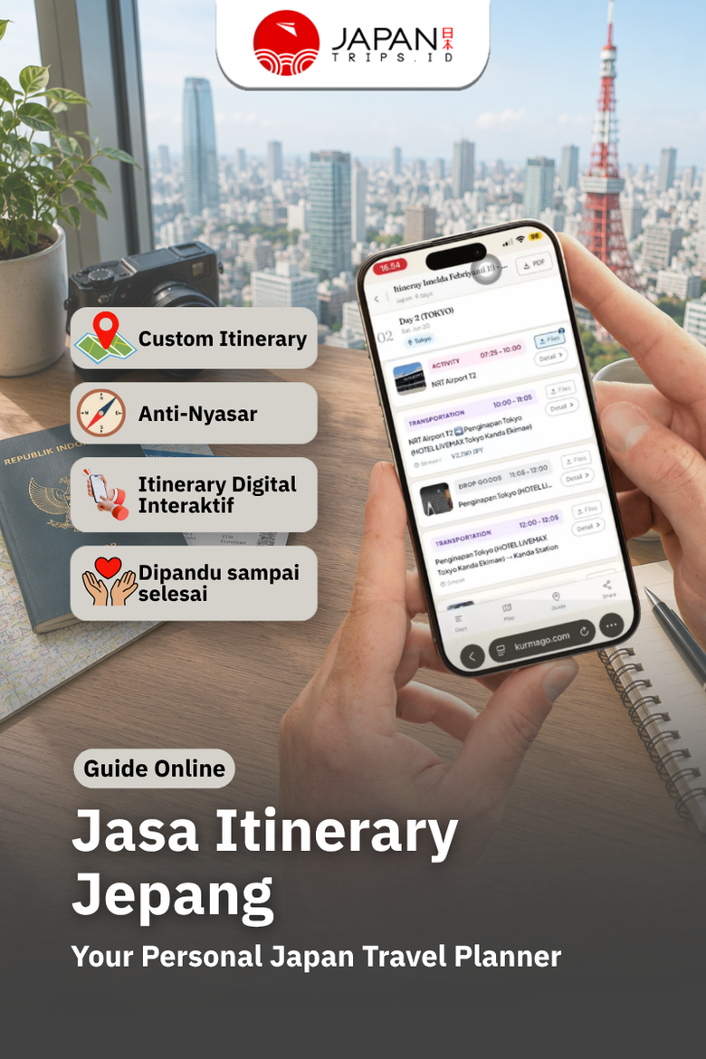Jasa Itinerary Jepang | Japan Itinerary