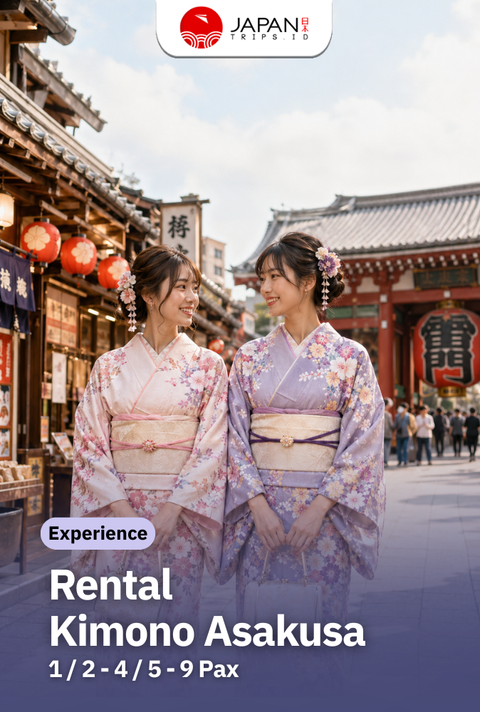 Rental Kimono Asakusa | Sewa Kimono Hanaka