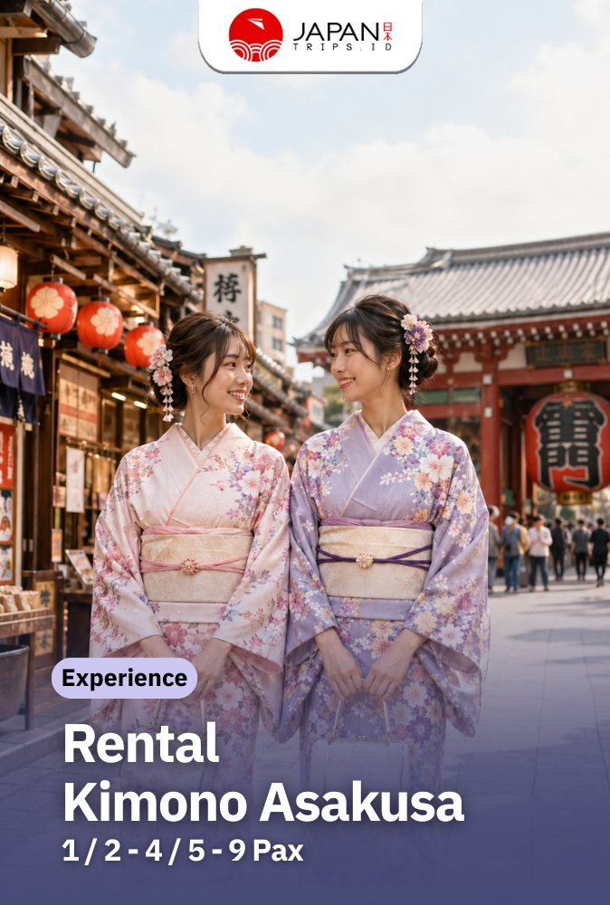 Rental Kimono Asakusa | Sewa Kimono Hanaka