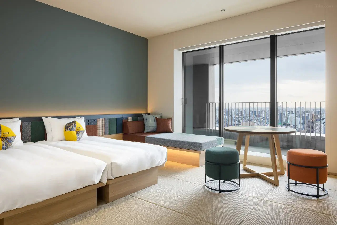 Twin Room (Universal Design) | 2 single beds and 1 sofa bed