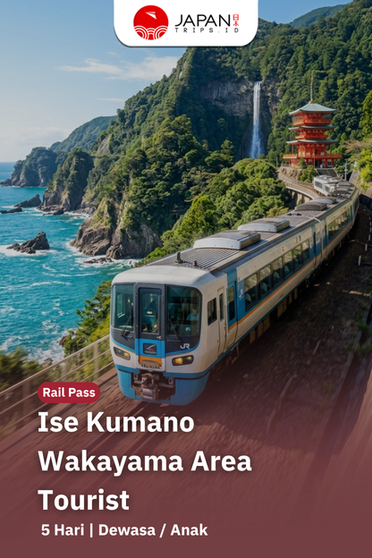 Ise Kumano Wakayama Area Tourist Pass 5 Days