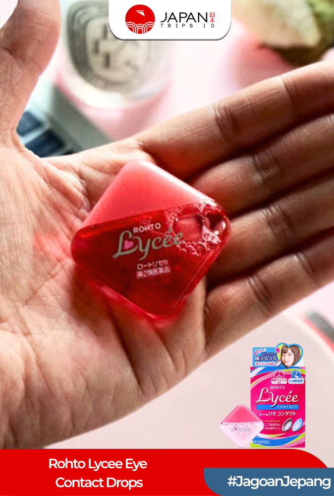 Rohto Lycee Eye Contact Eye Drops | Tetes Mata Harian Jepang untuk Lensa Kontak