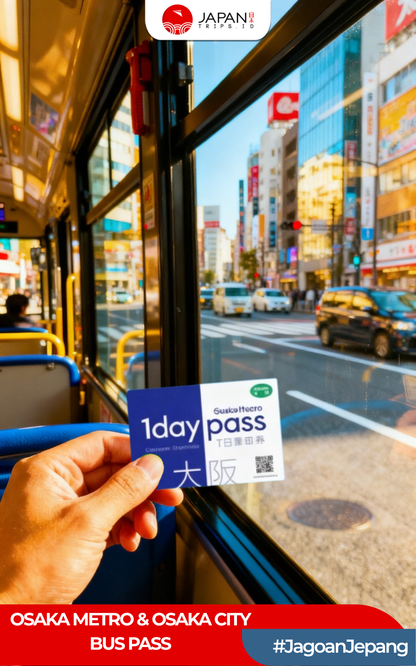 Osaka Metro & Osaka City Bus Pass