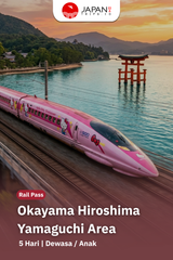 JR Okayama Hiroshima Yamaguchi Area Pass 5 Days