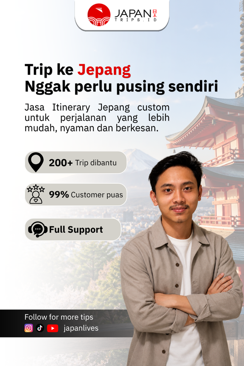Jasa Itinerary Jepang | Japan Itinerary