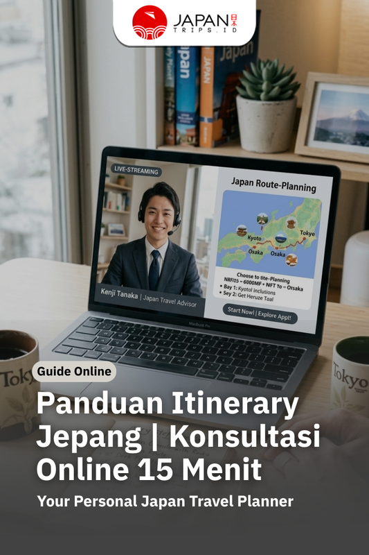 Panduan Itinerary Jepang | Konsultasi Online (15 Menit)