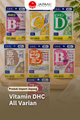 DHC VITAMIN 60 DAYS – Multivitamin, Vitamin C, Vitamin D, Vitamin Zinc, Vitamin B, Vitamin B-Mix, Vitamin Collagen