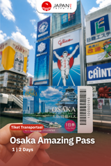 Osaka Amazing Pass | Tiket Subway dan Atraksi Jepang
