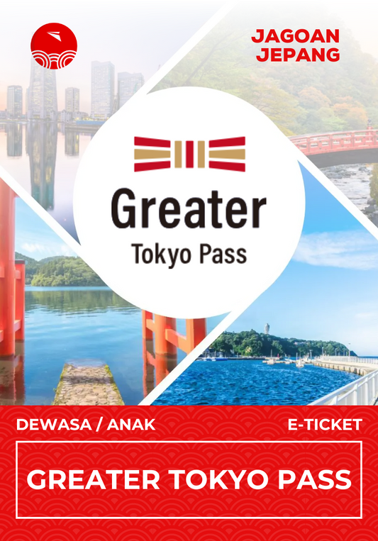 Greater Tokyo Pass 5 Days | Pass Kereta & Bus Jepang