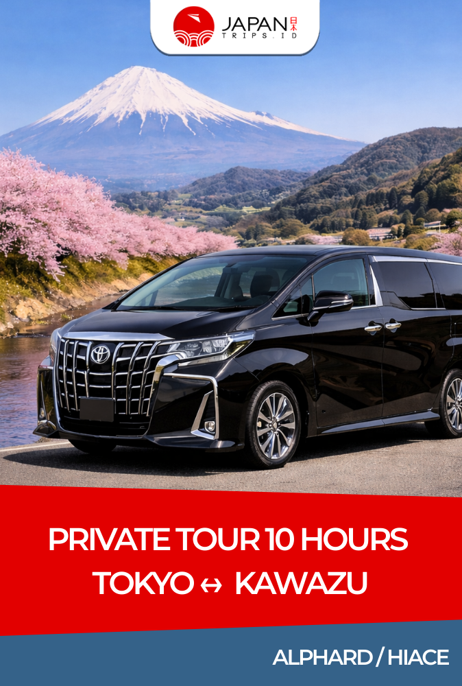 Private Tour 10 Hours Tokyo ↔ Kawazu