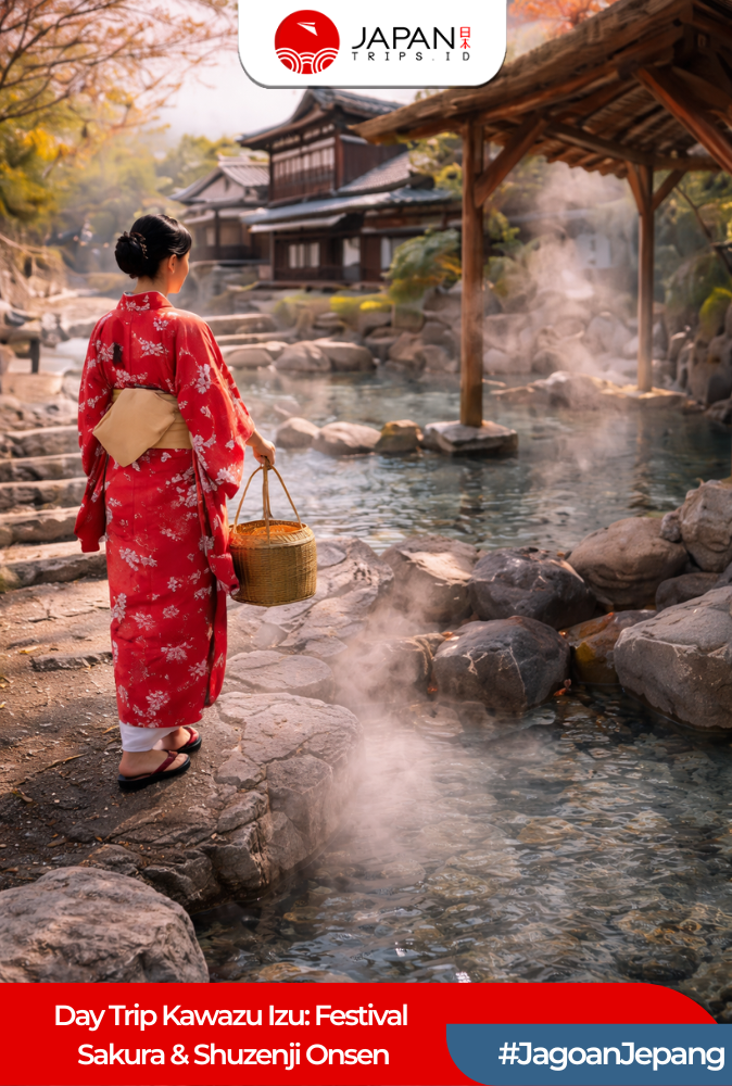 Day Trip Kawazu Izu: Festival Sakura & Shuzenji Onsen | Japan