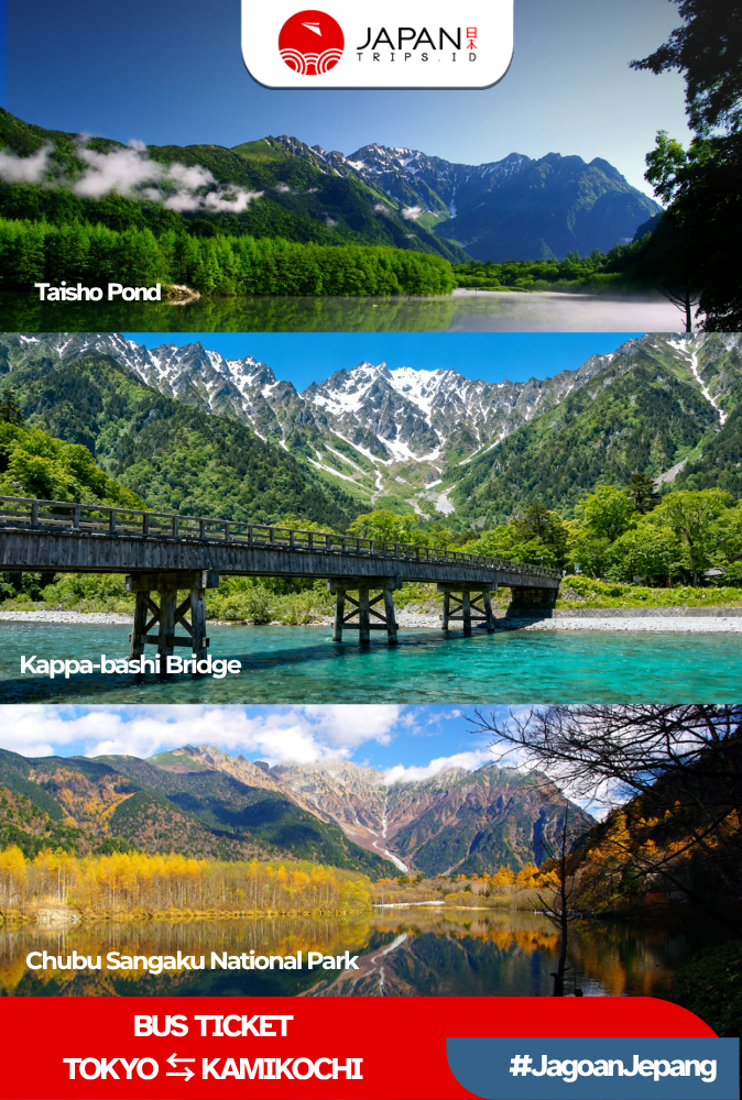 Tiket Bus Tokyo ⇆ Kamikochi | Bus Japan