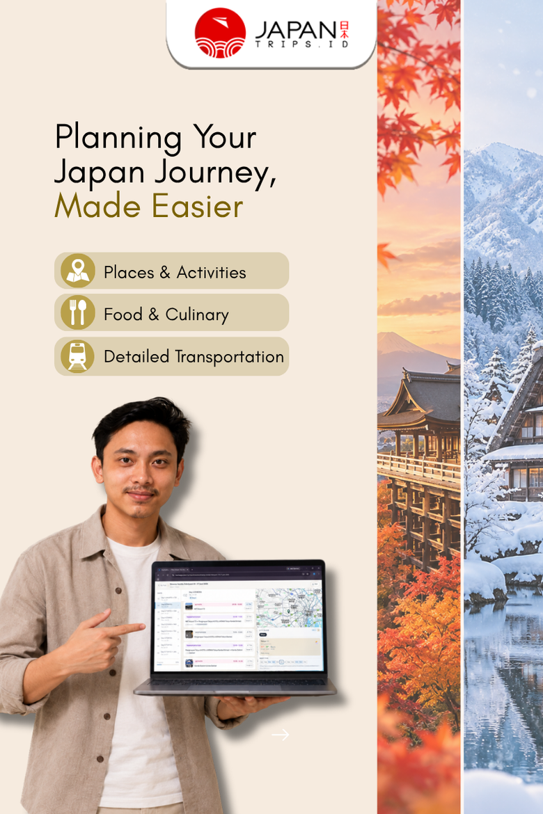 Jasa Itinerary Jepang Exclusive | Custom Japan Itinerary
