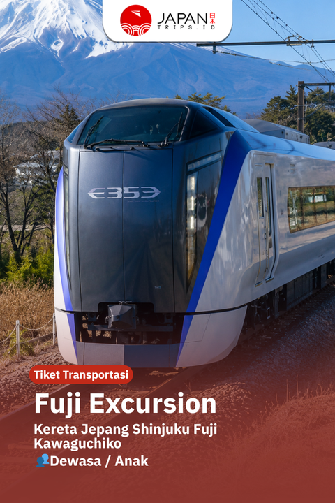 Fuji Excursion Ticket | Tiket Kereta Jepang Shinjuku Fuji Kawaguchiko