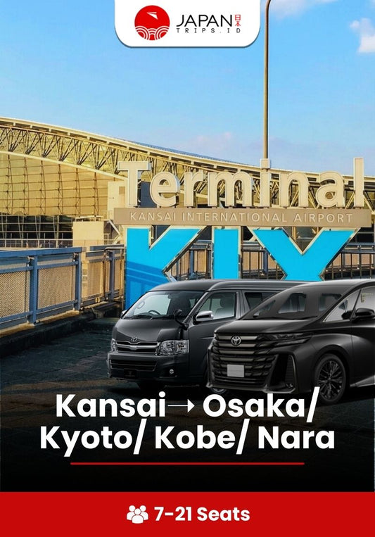 Private Kansai Airport Transfer to Osaka/Kyoto/Kobe/Nara | Private Airport Transfer One Way