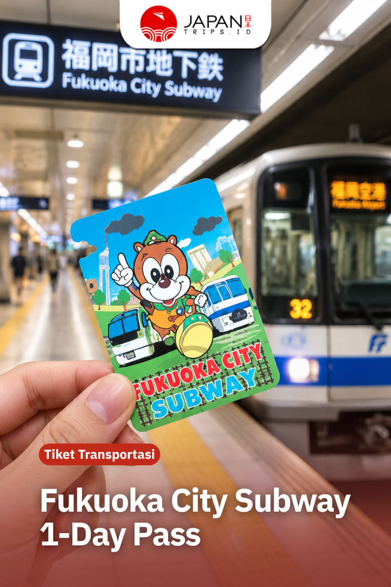 Fukuoka City Subway 1-Day Pass