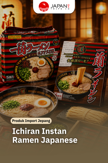 Ichiran Ramen Curly / Straight 5 Pcs Original Jepang – Ramen Jepang Premium