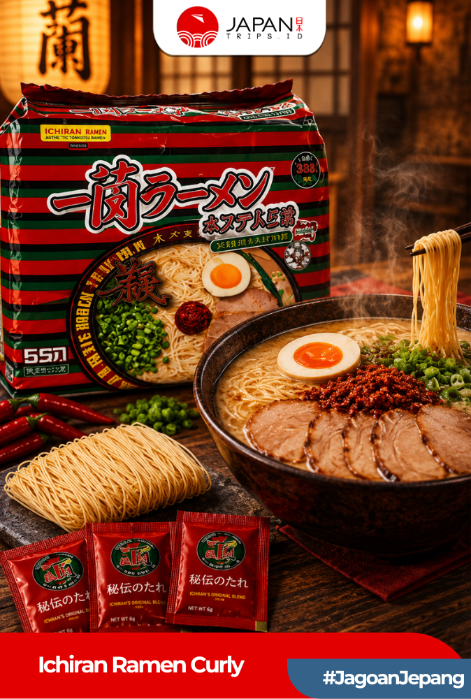 Ichiran Ramen Curly / Straight 5 Pcs Original Jepang – Ramen Jepang Premium