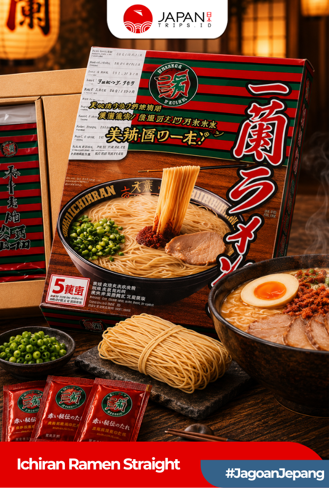 Ichiran Ramen Curly / Straight 5 Pcs Original Jepang – Ramen Jepang Premium