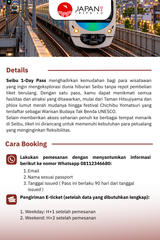 Seibu 1 Day Pass | Tiket 1 Hari Seibu