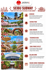 Seibu 1 Day Pass | Tiket 1 Hari Seibu