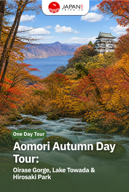Aomori Autumn Day Tour: Oirase Gorge, Lake Towada & Hirosaki Park | Japan