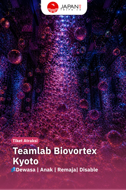 Teamlab Biovortex Kyoto Ticket