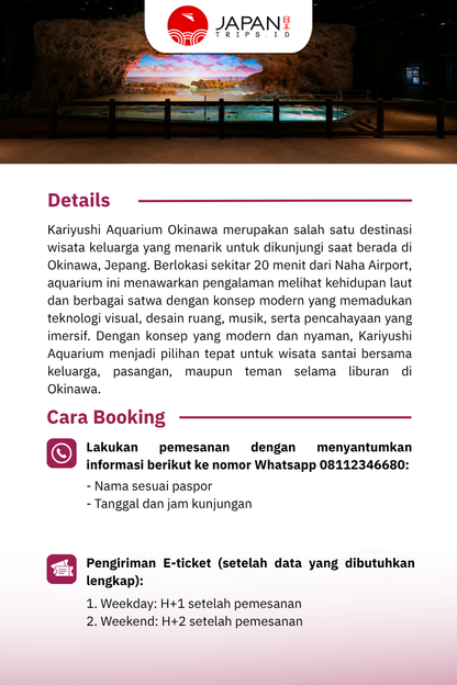 Kariyushi Aquarium Okinawa Ticket