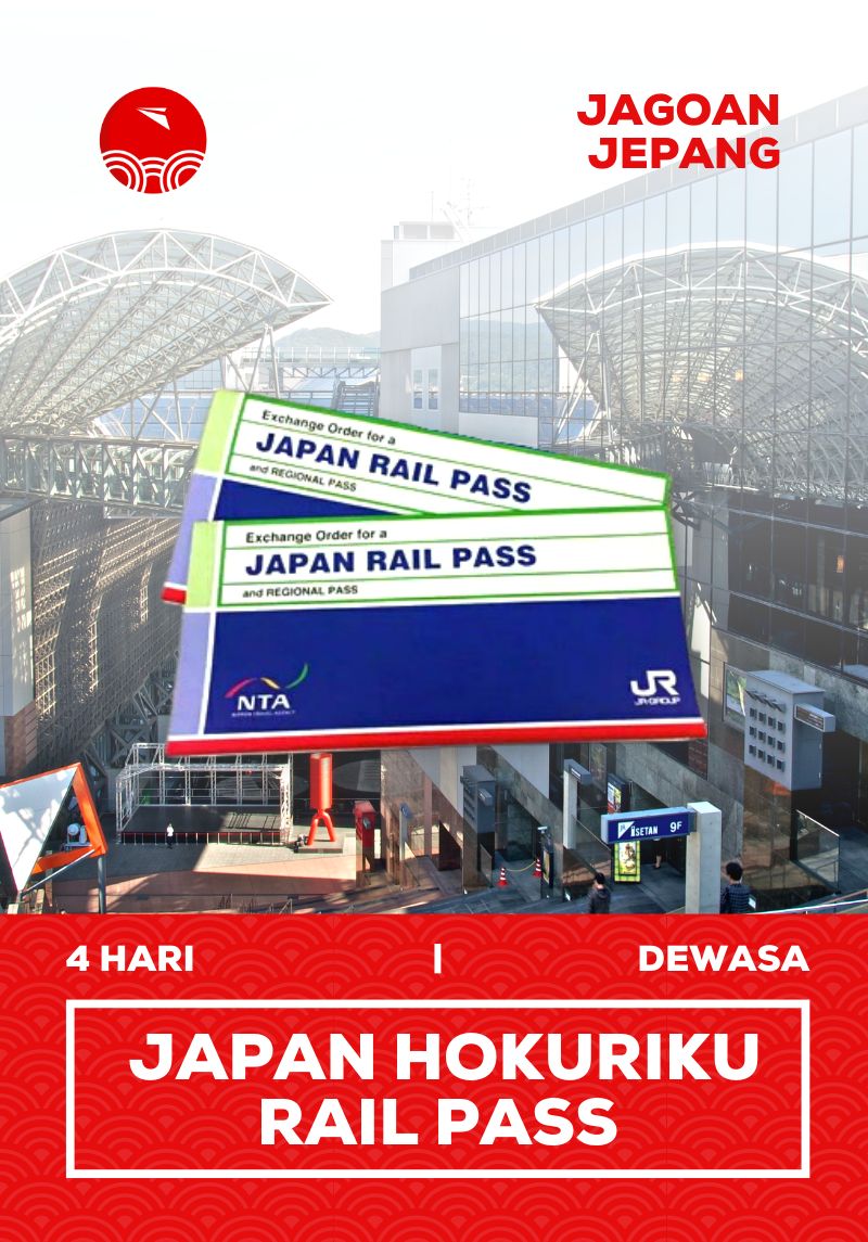 JR Hokuriku Area Pass 4 Days