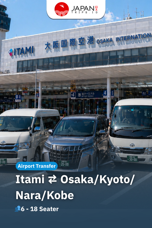 Itami Airport Transfer to Osaka/Kyoto/Nara/Kobe