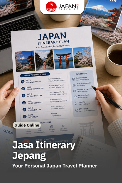 Jasa Itinerary Jepang | Japan Itinerary