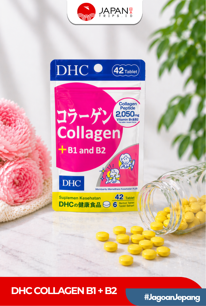 DHC Collagen + Vitamin B1 & B2 / 7 Days | Suplemen Kecantikan & Perawatan Kulit