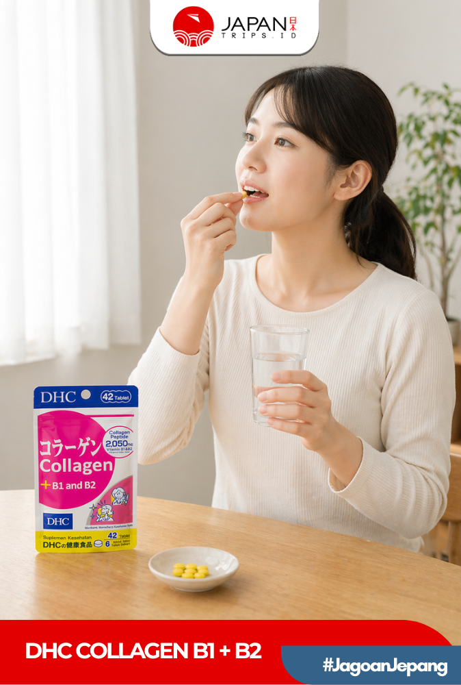 DHC Collagen + Vitamin B1 & B2 / 7 Days | Suplemen Kecantikan & Perawatan Kulit