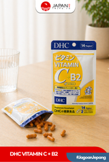 DHC Vitamin C + B2 Japan / 7 Days | Suplemen Kulit & Daya Tahan Tubuh