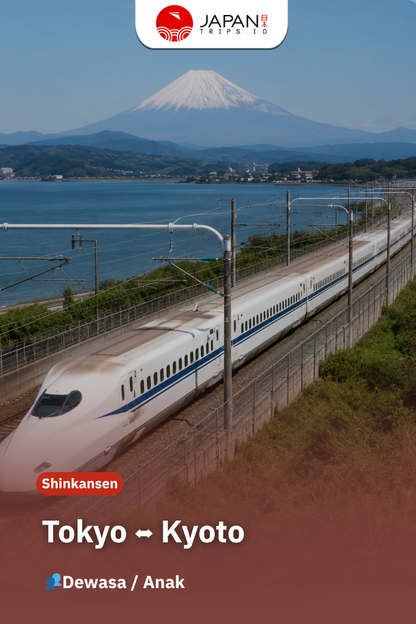 Tiket Shinkansen Tokyo Kyoto | Nozomi / Shinkansen Ticket One Way