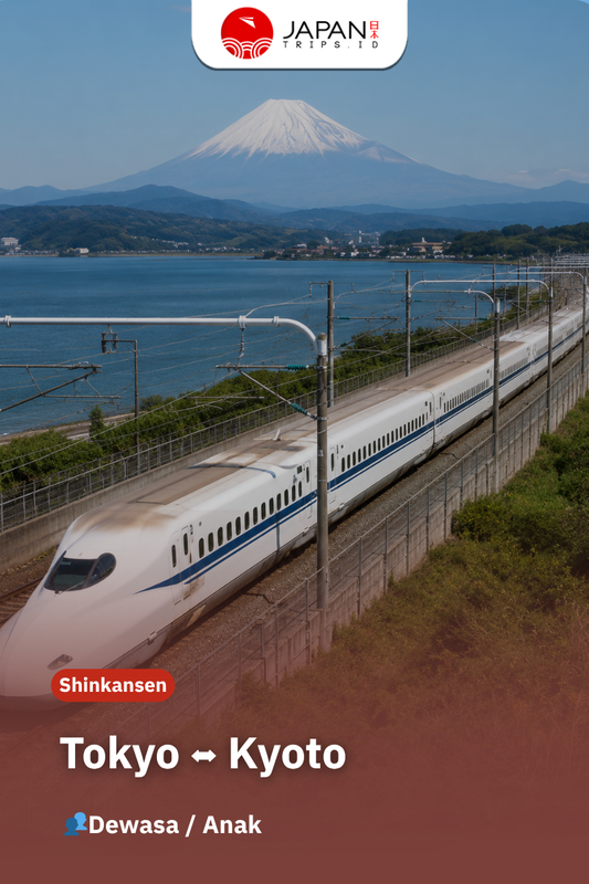 Tiket Shinkansen Tokyo Kyoto | Nozomi / Shinkansen Ticket One Way