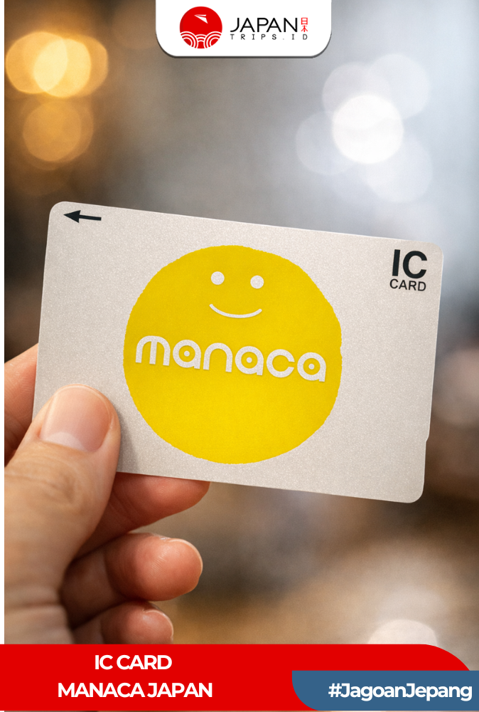 IC Card Manaca Japan | Kartu Transport & Belanja Jepang