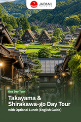 Takayama & Shirakawa-go Day Tour with Optional Lunch (English Guide)