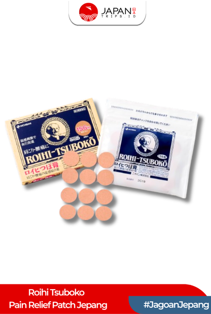 Roihi Tsuboko Pain Relief Patch Japan | Koyo Bulat Pereda Pegal & Nyeri Otot