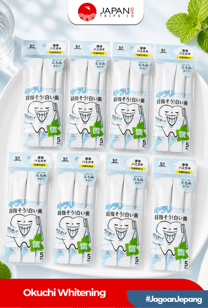 Okuchi Mouthwash Jepang 5 Sachet - Pembersih Mulut Portable Anti Bau Mulut