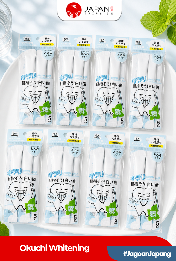 Okuchi Mouthwash Jepang 5 Sachet - Pembersih Mulut Portable Anti Bau Mulut