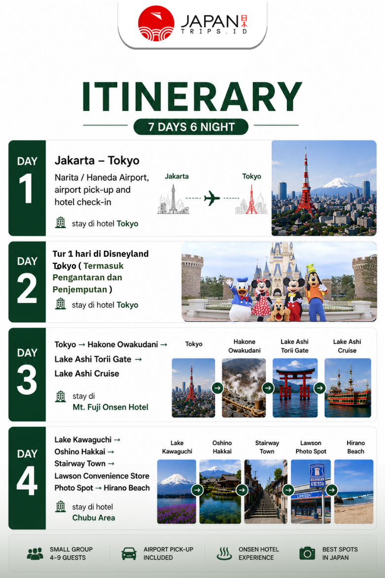 Golden Route  Family Trip 7D6N