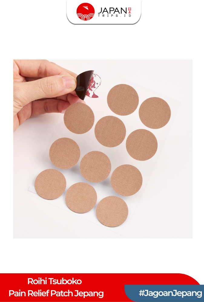 Roihi Tsuboko Pain Relief Patch Japan | Koyo Bulat Pereda Pegal & Nyeri Otot