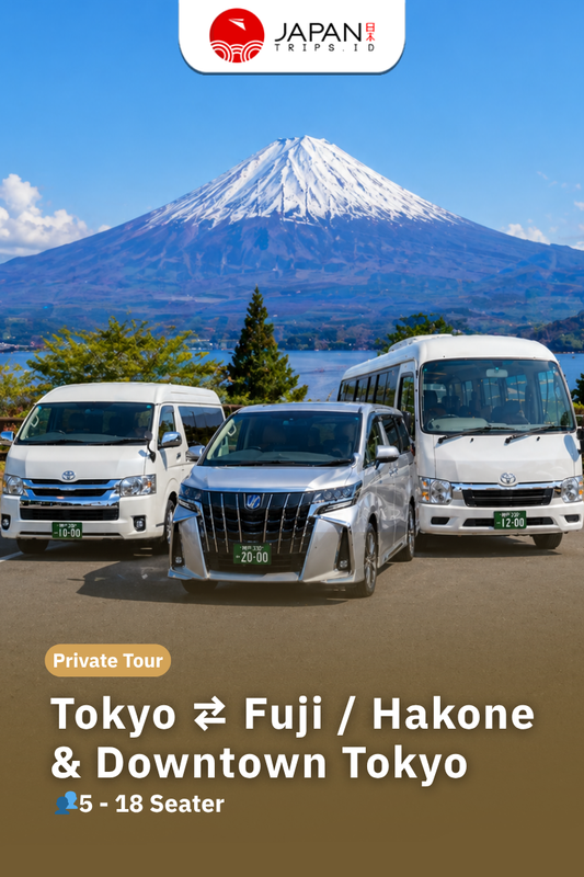 Private Tour Jepang – Tokyo | Mt. Fuji/Hakone & Downtown Tokyo