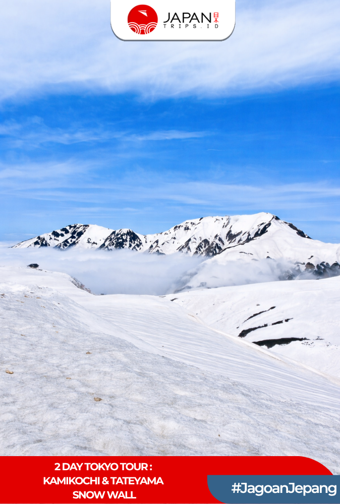 2 Day Tour Tokyo : Kamikochi & Tateyama Snow Wall