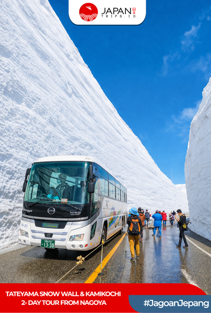 Tateyama Snow Wall & Kamikochi 2-Day Tour from Nagoya